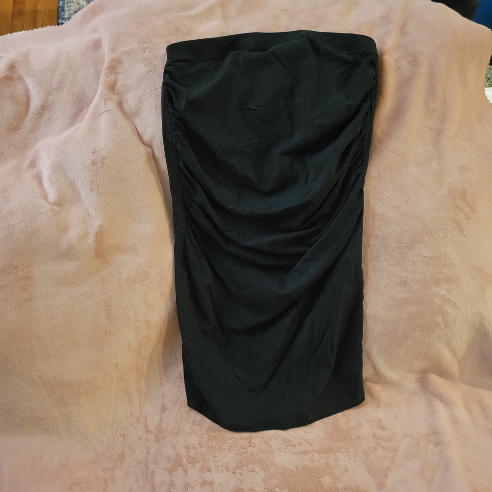 Chic Black Threadbare Maternity Pencil Skirt